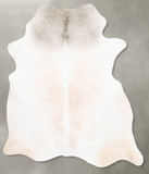 Grey with Beige Cowhide Rug #B26936