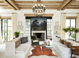 Brown and White Regular Cowhide Rug #B2694