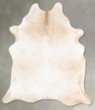 Salt and Pepper Brown Cowhide Rug #B26975