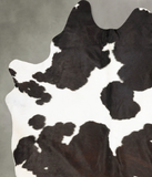 Black and White Cowhide Rug #B27541