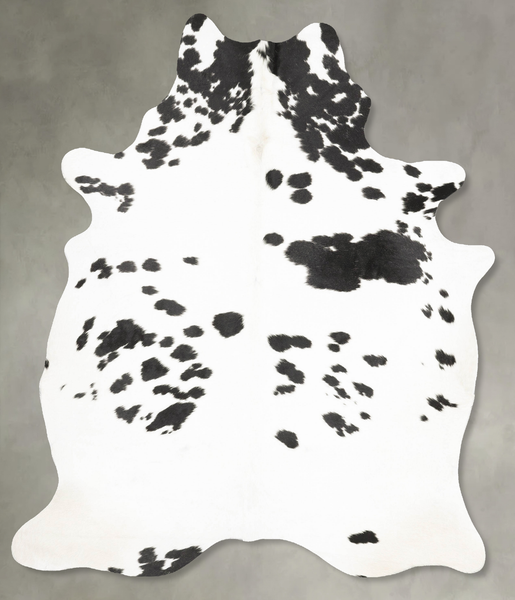 Black and White Cowhide Rug #B27559