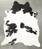 Black and White Cowhide Rug #B27593