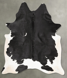 Black and White Cowhide Rug #B27597