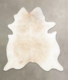 Beige Cowhide Rug #B2779