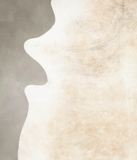 Beige Cowhide Rug #B2779