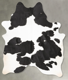 Black and White Cowhide Rug #B27879