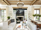 Salt and Pepper Brown Cowhide Rug #B2791
