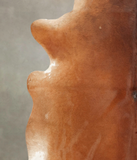 Solid Brown Cowhide Rug #B2796