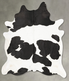 Black and White Cowhide Rug #B28000