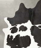 Black and White Cowhide Rug #B28007