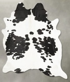 Black and White Cowhide Rug #B28022