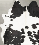 Black and White Cowhide Rug #B28022