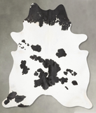 Black and White Cowhide Rug #B28057