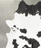 Black and White Cowhide Rug #B28057
