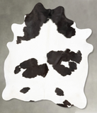 Black and White Cowhide Rug #B28183