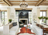 Solid Brown Cowhide Rug #B2822