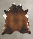 Chocolate Cowhide Rug #B2823