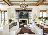 Chocolate Cowhide Rug #B2823
