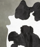 Black and White Cowhide Rug #B28263