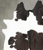 Black and White Cowhide Rug #B28292