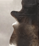 Dark Grey Cowhide Rug #B2830