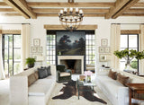 Dark Grey Cowhide Rug #B2830