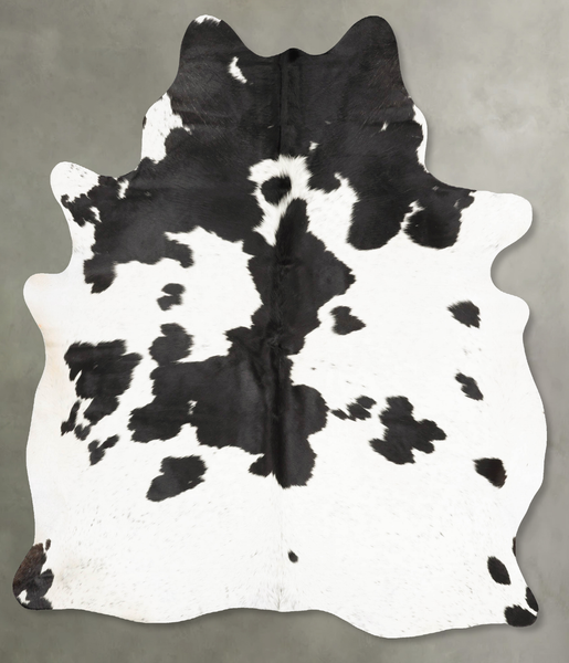 Black and White Cowhide Rug #B28336