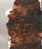 Dark Brindle Cowhide Rug #B2834