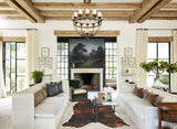 Dark Brindle Cowhide Rug #B2834