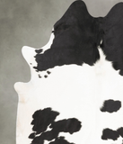 Black and White Cowhide Rug #B28377
