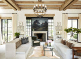 Light Brindle Cowhide Rug #B2856