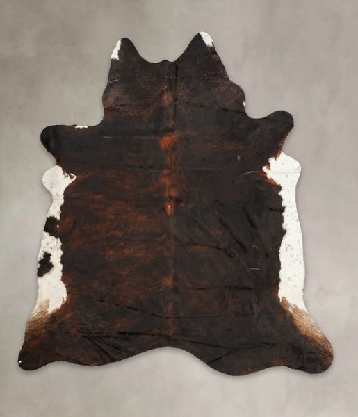 Dark Brindle Cowhide Rug #B2863