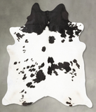 Black and White Cowhide Rug #B28670