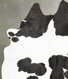 Black and White Cowhide Rug #B28703