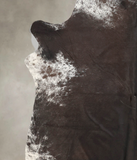 Salt and Pepper Brown Cowhide Rug #B2879