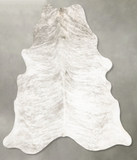 Grey Brindle Cowhide Rug #B28829