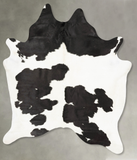Black and White Cowhide Rug #B28877
