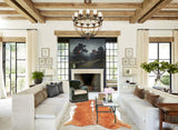 Brown and White Regular Cowhide Rug #B2888
