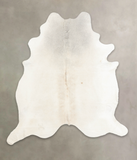 Grey with Beige Cowhide Rug #B2889