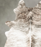 Grey Brindle Cowhide Rug #B28914