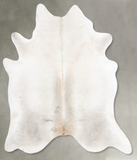 Grey with Beige Cowhide Rug #B29042
