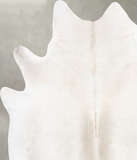 Grey with Beige Cowhide Rug #B29042