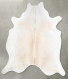 Grey with Beige Cowhide Rug #B29078
