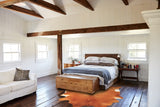 Solid Brown Cowhide Rug #B2907
