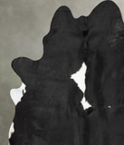 Black and White Cowhide Rug #B29109