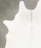 Light Grey Cowhide Rug #B29164