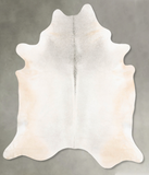 Light Grey Cowhide Rug #B29229