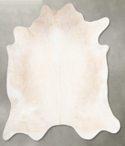 Ivory with Beige Cowhide Rug #B29230