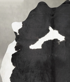 Black and White Cowhide Rug #B29244