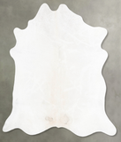 Light Grey Cowhide Rug #B29399